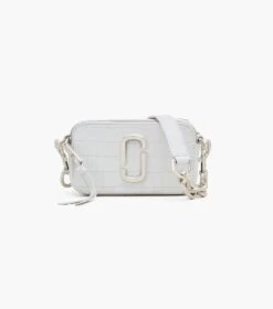 Marc Jacobs The Croc-Embossed Shoulder Snapshot COTTON -Marc Jacobs MJI 2F3HCR018H01 137 F8F8F8 1 1 MAIN 2