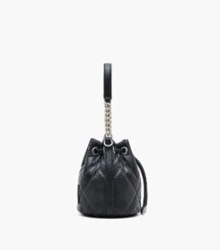 Marc Jacobs The Quilted Leather J Marc Bucket Bag BLACK -Marc Jacobs MJI 2F3HCR045H01 001 F8F8F8 1 1 ALT2
