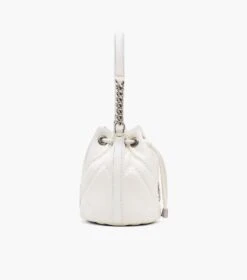 Marc Jacobs The Quilted Leather J Marc Bucket Bag COTTON -Marc Jacobs MJI 2F3HCR045H01 137 F8F8F8 1 1 ALT2
