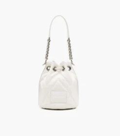 Marc Jacobs The Quilted Leather J Marc Bucket Bag COTTON -Marc Jacobs MJI 2F3HCR045H01 137 F8F8F8 1 1 ALT3