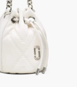 Marc Jacobs The Quilted Leather J Marc Bucket Bag COTTON -Marc Jacobs MJI 2F3HCR045H01 137 F8F8F8 1 1 ALT5