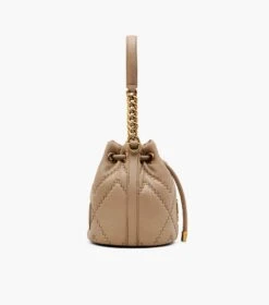 Marc Jacobs The Quilted Leather J Marc Bucket Bag CAMEL -Marc Jacobs MJI 2F3HCR045H01 230 F8F8F8 1 1 ALT2