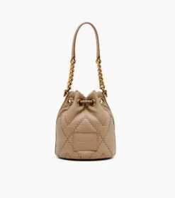 Marc Jacobs The Quilted Leather J Marc Bucket Bag CAMEL -Marc Jacobs MJI 2F3HCR045H01 230 F8F8F8 1 1 ALT3