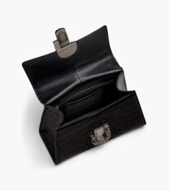 Marc Jacobs The Croc-Embossed St. Marc Top Handle BLACK -Marc Jacobs MJI 2F3HSC023H01 001 F8F8F8 1 1 ALT5