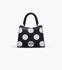 Marc Jacobs The Spots St. Marc Mini Top Handle BLACK/WHITE -Marc Jacobs MJI 2F3HSC050H01 005 F8F8F8 1 1 ALT3