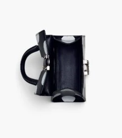 Marc Jacobs The Spots St. Marc Mini Top Handle BLACK/WHITE -Marc Jacobs MJI 2F3HSC050H01 005 F8F8F8 1 1 ALT4