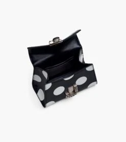 Marc Jacobs The Spots St. Marc Mini Top Handle BLACK/WHITE -Marc Jacobs MJI 2F3HSC050H01 005 F8F8F8 1 1 ALT5