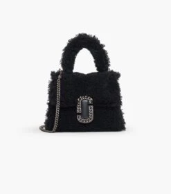 Marc Jacobs The Teddy St. Marc Mini Top Handle BLACK -Marc Jacobs MJI 2F3HSC096H02 001 F8F8F8 1 1 MAIN 2