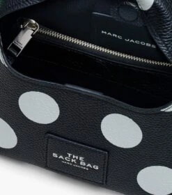 Marc Jacobs The Spots Mini Sack Bag BLACK/WHITE -Marc Jacobs MJI 2F3HSH022H01 005 F8F8F8 1 1 ALT5