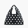 Marc Jacobs The Spots XL Sack Bag BLACK/WHITE