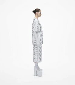 Marc Jacobs The Monogram Metallic J Marc Mini Bag SILVER/BRIGHT WHITE -Marc Jacobs MJI 2F3HSH040H01 113 F8F8F8 1 1 ALT6