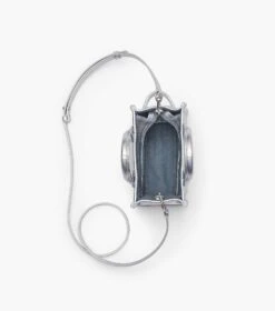 Marc Jacobs The Metallic Leather Mini Tote Bag SILVER -Marc Jacobs MJI 2F3HTT003H01 040 F8F8F8 1 1 ALT4
