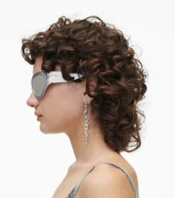 The Marc Jacobs Balloon Earrings SILVER -Marc Jacobs MJI 2F3JER001J11 040 F8F8F8 1 1 ALT1