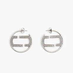 Marc Jacobs The St. Marc Hoops LIGHT ANTIQUE GOLD