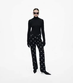 Marc Jacobs The Spots Straight Jean BLACK/WHITE -Marc Jacobs MJI 2F3RBT001D03 005 F8F8F8 1 1 ALT1