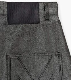 Marc Jacobs The Reflective Oversized Jeans SILVER REFLECTIVE -Marc Jacobs MJI 2F3RBT003D12 058 F8F8F8 1 1 ALT5