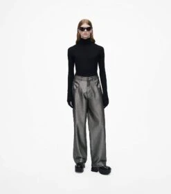 Marc Jacobs The Reflective Oversized Jeans SILVER REFLECTIVE -Marc Jacobs MJI 2F3RBT003D12 058 F8F8F8 1 1 ALT6