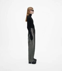 Marc Jacobs The Reflective Oversized Jeans SILVER REFLECTIVE -Marc Jacobs MJI 2F3RBT003D12 058 F8F8F8 1 1 ALT7