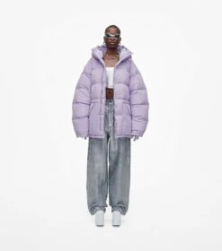 Marc Jacobs The Long Puffer ICED LAVENDER -Marc Jacobs MJI 2F3RCT003W03 547 F8F8F8 1 1 ALT1