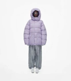 Marc Jacobs The Long Puffer ICED LAVENDER -Marc Jacobs MJI 2F3RCT003W03 547 F8F8F8 1 1 ALT6