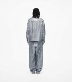 Marc Jacobs The Monogram Big Trucker MATTE SILVER -Marc Jacobs MJI 2F3RJC005D14 051 F8F8F8 1 1 ALT7