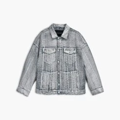 Marc Jacobs The Monogram Big Trucker MATTE SILVER