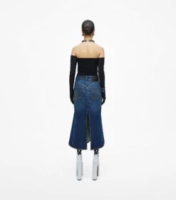 Marc Jacobs The Paneled Skirt FUTURE INDIGO -Marc Jacobs MJI 2F3RSK003D04 478 F8F8F8 1 1 ALT3