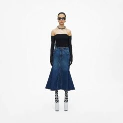 Marc Jacobs The Paneled Skirt FUTURE INDIGO