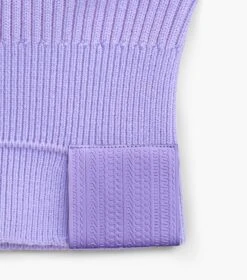 Marc Jacobs The Femme Crewneck Sweater ICED LAVENDER -Marc Jacobs MJI 2F3RTP001K03 547 F8F8F8 1 1 ALT5