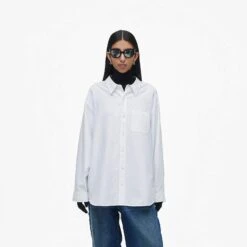 Marc Jacobs The Monogram Big Shirt WHITE