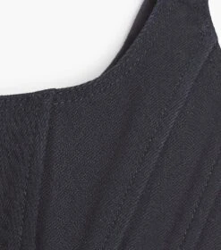 Marc Jacobs The Denim Bustier BLACK -Marc Jacobs MJI 2F3RTP006D03 001 F8F8F8 1 1 ALT5