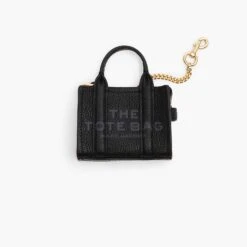 Marc Jacobs The Nano Tote Bag Charm APPLE -Marc Jacobs MJI 2F3SCP005S07 001 F8F8F8 1 1 MAIN 1