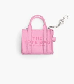 Marc Jacobs The Nano Tote Bag Charm FLURO CANDY PINK -Marc Jacobs MJI 2F3SCP005S07 691 F8F8F8 1 1 MAIN 5