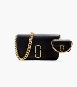 Marc Jacobs The Nano J Marc Bag Charm BLACK -Marc Jacobs MJI 2F3SCP014S07 001 F8F8F8 1 1 ALT1