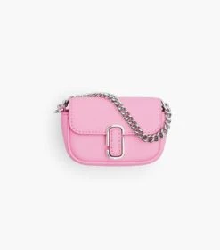 Marc Jacobs The Nano J Marc Bag Charm FLURO CANDY PINK -Marc Jacobs MJI 2F3SCP014S07 691 F8F8F8 1 1 MAIN 2