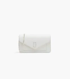 Marc Jacobs The Longshot Chain Wallet DTM WHITE -Marc Jacobs MJI 2F3SMN053S07 100 F8F8F8 1 1 MAIN 2