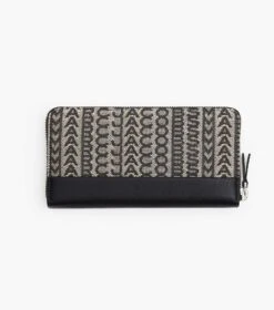 Marc Jacobs The Monogram Jacquard Continental Wallet BEIGE MULTI -Marc Jacobs MJI 2F3SMP039S08 261 F8F8F8 1 1 ALT2
