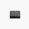 Marc Jacobs The Monogram Jacquard Mini Compact Wallet BEIGE MULTI