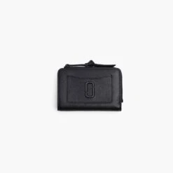 Marc Jacobs The Utility Snapshot DTM Slim Bifold Wallet BLACK