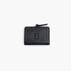 Marc Jacobs The Utility Snapshot DTM Mini Compact Wallet BLACK