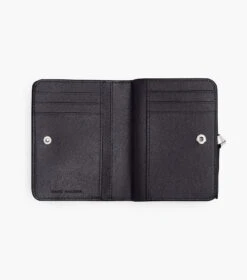 Marc Jacobs The Utility Snapshot Mini Compact Wallet WOLF GREY MULTI -Marc Jacobs MJI 2F3SMP062S07 046 F8F8F8 1 1 ALT1