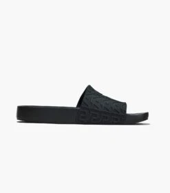 Melissa X Marc Jacobs Slide BLACK -Marc Jacobs MJI 2P3FFS110F02 001 F8F8F8 1 1 ALT5