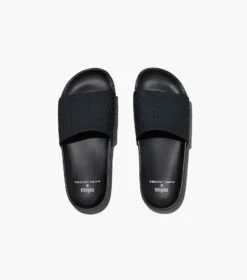 Melissa X Marc Jacobs Slide BLACK -Marc Jacobs MJI 2P3FFS110F02 001 F8F8F8 1 1 ALT6
