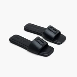 Marc Jacobs The J Marc Leather Sandal BLACK