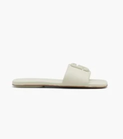 Marc Jacobs The J Marc Leather Sandal CLOUD WHITE -Marc Jacobs MJI 2P3FSA006F06 123 F8F8F8 1 1 ALT2