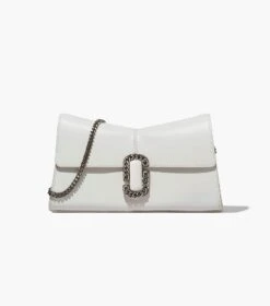 Marc Jacobs The St. Marc Convertible Clutch WHITE -Marc Jacobs MJI 2P3HCL002H01 100 F8F8F8 1 1 MAIN 1