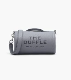 Marc Jacobs The Leather Duffle Bag WOLF GREY -Marc Jacobs MJI 2P3HDF003H01 050 F8F8F8 1 1 MAIN 2