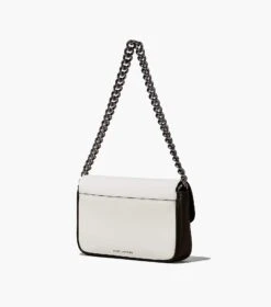 Marc Jacobs The Bi-Color J Marc Shoulder Bag BLACK/WHITE -Marc Jacobs MJI 2P3HSH025H01 005 F8F8F8 1 1 ALT2