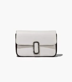 Marc Jacobs The Bi-Color J Marc Shoulder Bag BLACK/WHITE -Marc Jacobs MJI 2P3HSH025H01 005 F8F8F8 1 1 ALT4