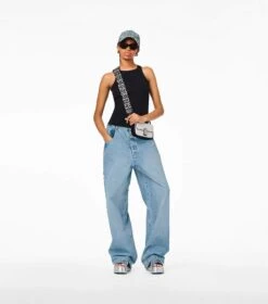 Marc Jacobs The Bi-Color J Marc Mini Bag BLACK/WHITE -Marc Jacobs MJI 2P3HSH028H01 005 F8F8F8 1 1 ALT3